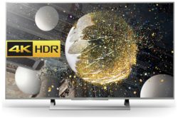 Sony - 43 Inch - KD43XD8077SU - 4K HDR Ultra HD - Smart TV ? Silver.